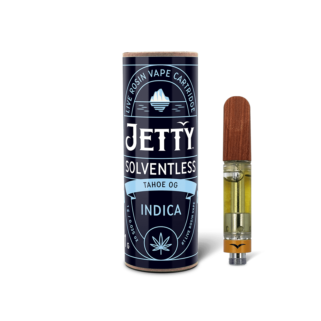 Jetty Extracts - Tahoe OG | Live Rosin Cartridge | 1g - 1
