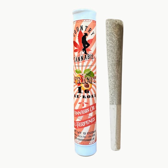 Country Cannabis - Apricot | Infused Pre-Roll | 1G - 1