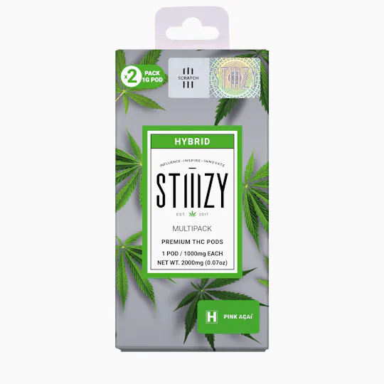 STIIIZY - STIIIZY - Pink Acai - 1G Pod 2Pack - 1