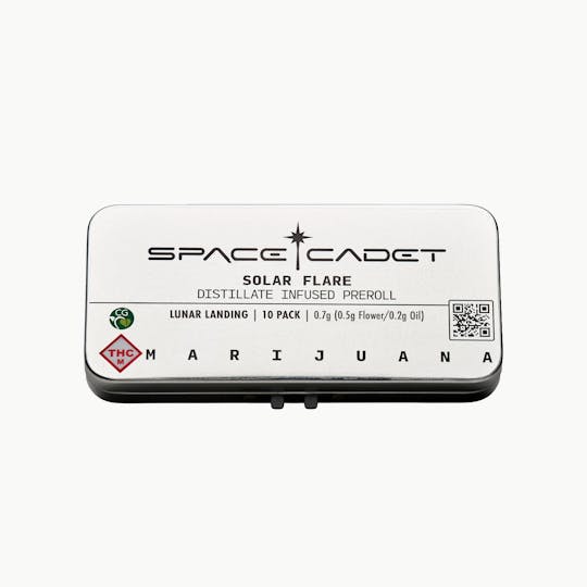 Space Cadet - Tropical Zodiac .7g Distillate Infused Solar Flare Prerolls 10-Pack - 1