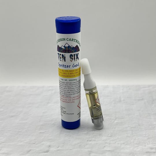 Ten Six Labs - Live Resin Cartridge | 1000mg | Spritzer God - 1