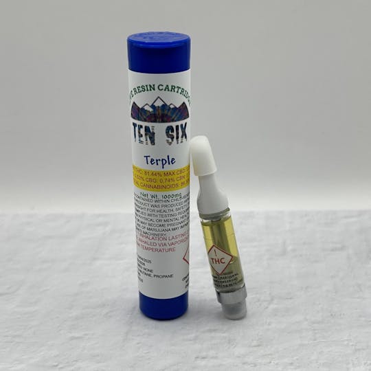 Ten Six Labs - Live Resin Cartridge | 1000mg | Terple - 1