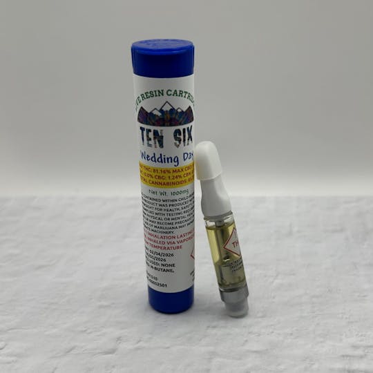 Ten Six Labs - Live Resin Cartridge | 1000mg | Wedding Day - 1