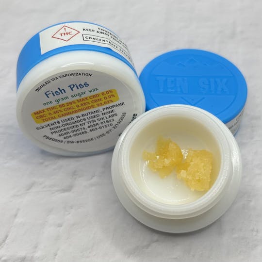 Ten Six Labs - Fish Piss - 1g Sugar Wax - 1