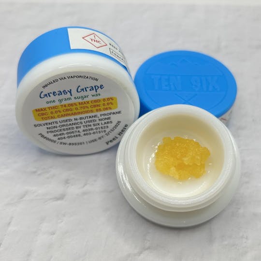 Ten Six Labs - Greasy Grape - 1g Sugar Wax - 1
