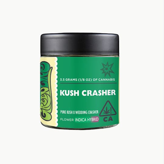 Greenline - Kush Crasher - 1/8 oz - Indoor - Indica Hybrid - 3.5g - 1