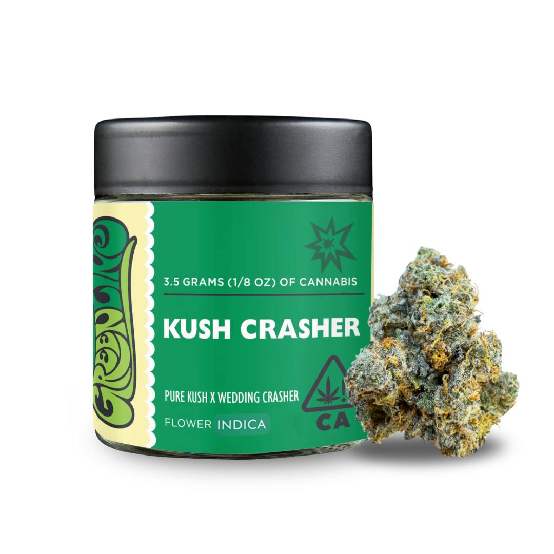 Greenline - Kush Crasher - 1/8 oz - Indoor - Indica - 3.5g - 1