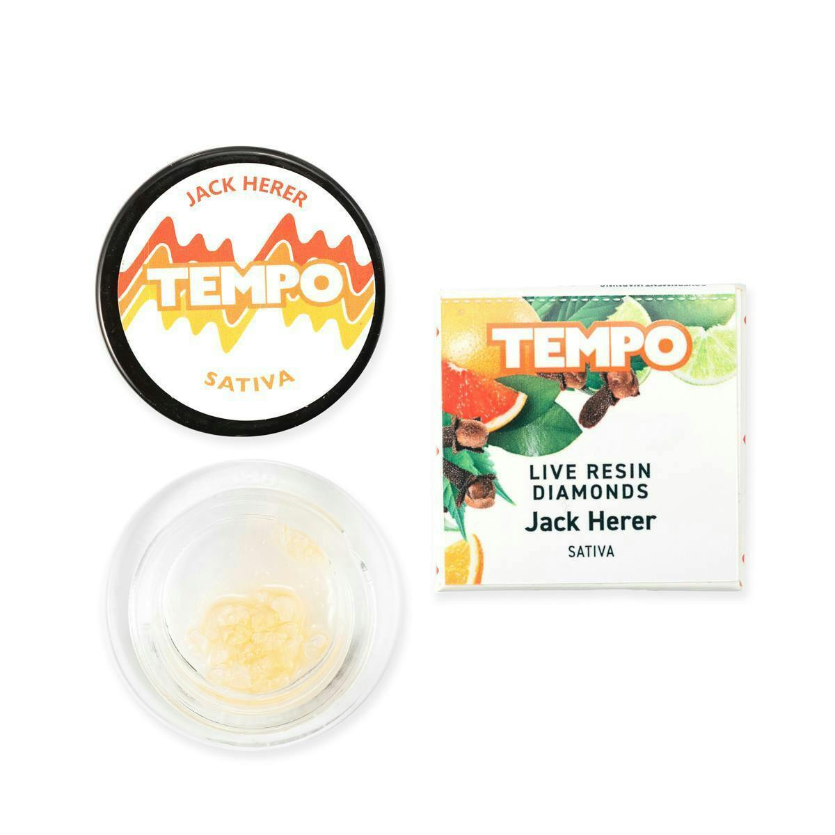 Tempo - Tempo | Jack Herer | Live Resin Diamonds | 1g - 1
