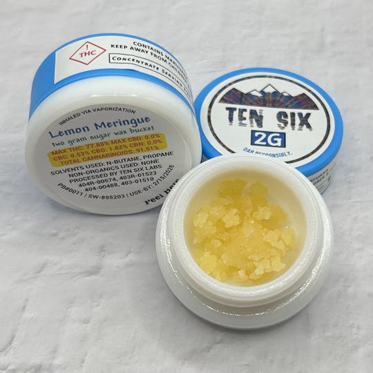 Ten Six Labs - Lemon Meringue - 2g Sugar Wax - 1