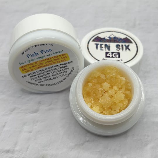 Ten Six Labs - Fish Piss - 4g Sugar Wax - 1