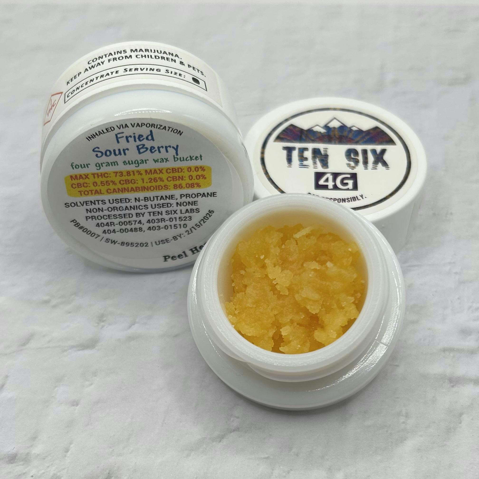 Ten Six Labs - Fried Sour Berry - 4g Sugar Wax - 1