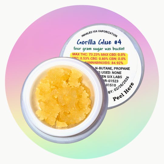 Ten Six Labs - Sugar Wax | 4g | Gorilla Glue #4 - 1