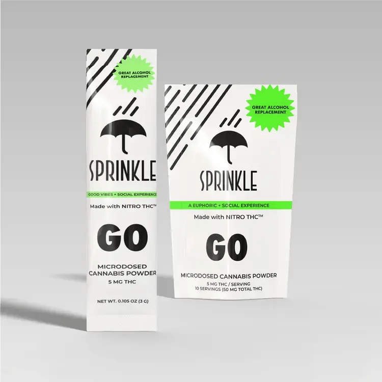 Sprinkle - GO - THC Drink Mix 5mg [50mg THC 10pk] - 1