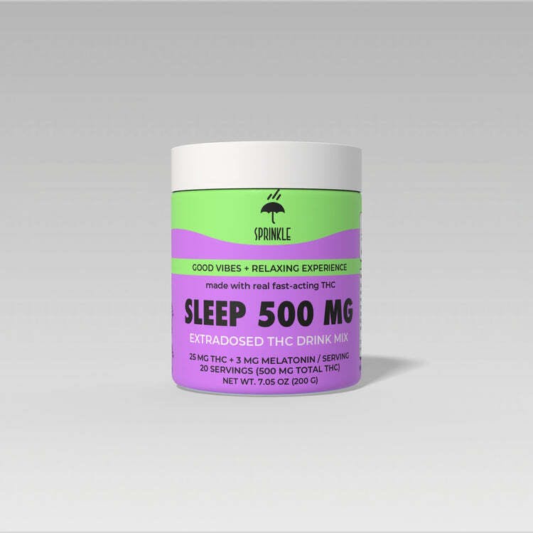 Sprinkle - SLEEP BULK - THC Drink Mix [500mg THC 25mg serving] - 1