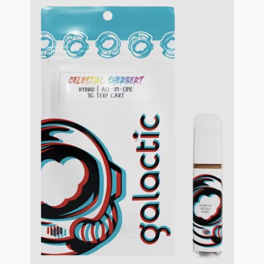 Galactic Cannabis - Celestial Sherbert 1g All-In-One - 1