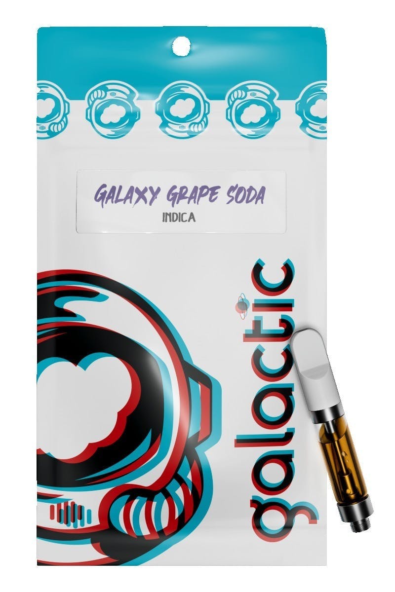 Galactic Cannabis - Galaxy Grape Soda 1g Cart - 1