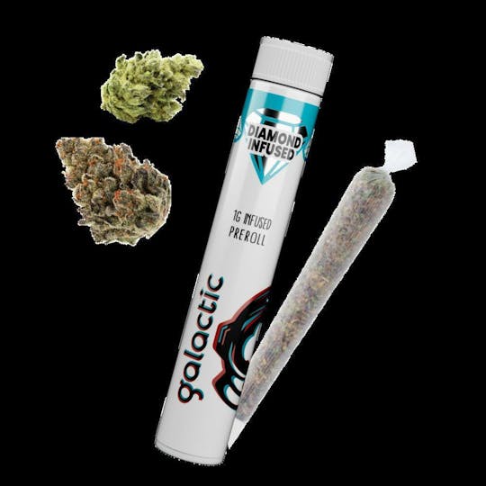 Galactic Cannabis - Celestial Sherbert 1g Diamond Pre-roll - 1
