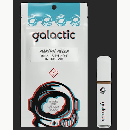 Galactic Cannabis - Martian Melon 1g All-In-One - 1