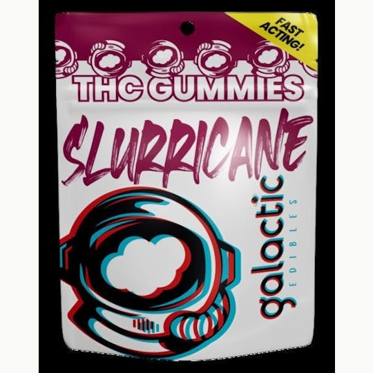 Galactic Cannabis - Slurricane Fast-Acting Gummies 20pk (100mg) - 1