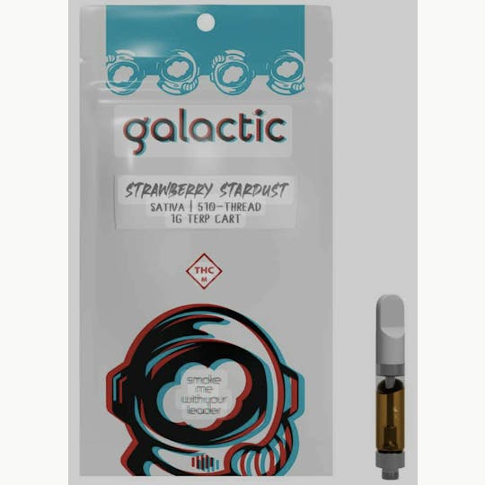 Galactic Cannabis - Strawberry Stardust 1g Cart - 1