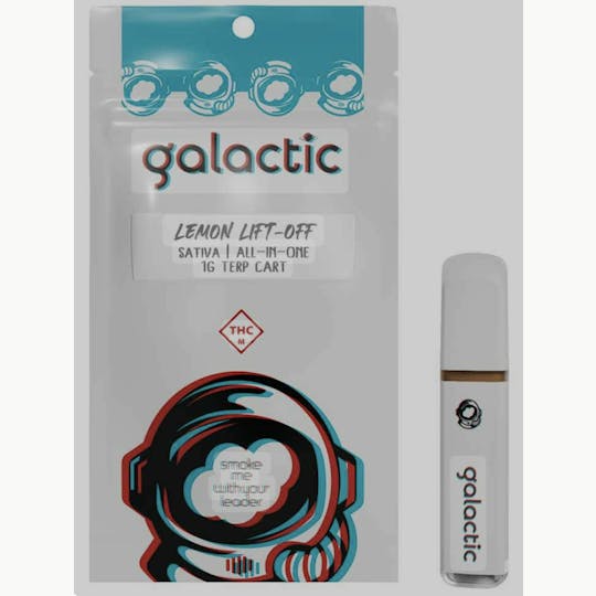 Galactic Cannabis - Lemon Lift-Off 1g All-In-One - 1