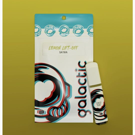 Galactic Cannabis - Lemon Lift-Off 1g All-In-One - 1