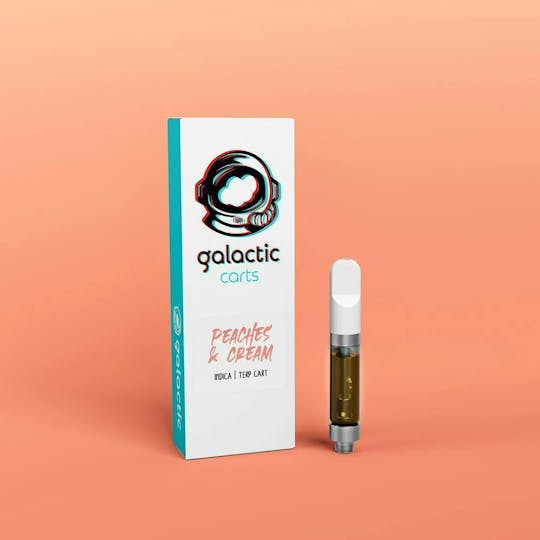 Galactic Cannabis - Peaches and Cream 1g Cart - 1