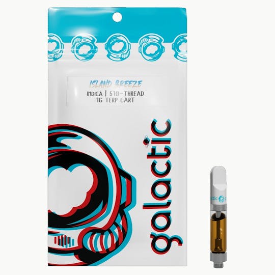Galactic Cannabis - Island Breeze 1g Cart - 1