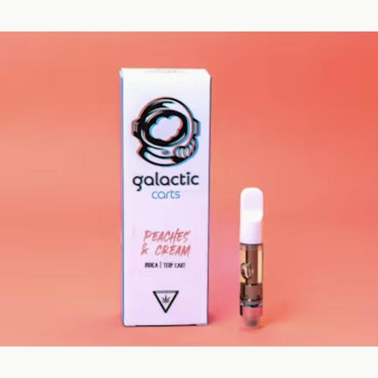Galactic Cannabis - Peaches and Cream 1g Cart - 1
