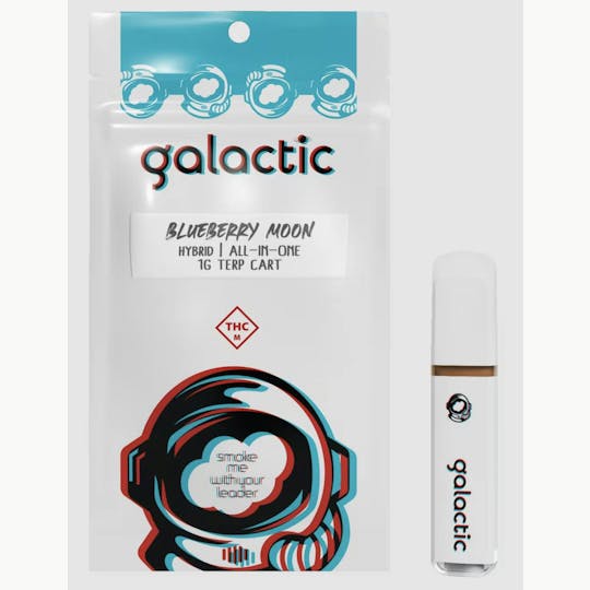 Galactic Cannabis - Blueberry Moon 1g All-In-One - 1