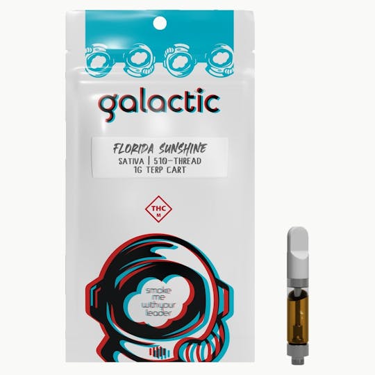 Galactic Cannabis - Florida Sunshine 1g Cart - 1