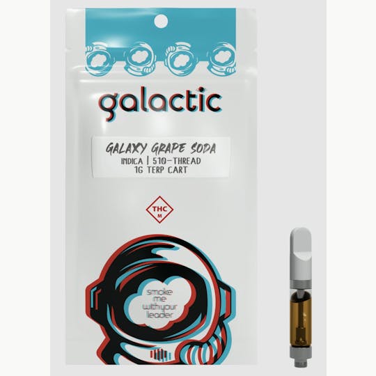 Galactic Cannabis - Galaxy Grape Soda 1g Cart - 1