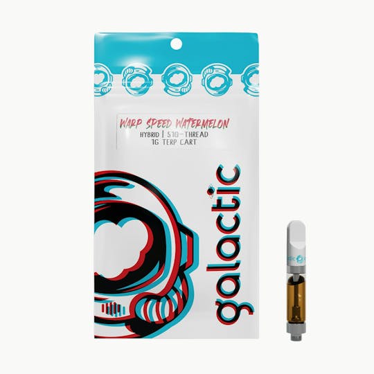 Galactic Cannabis - Warp Speed Watermelon 1g Cart - 1