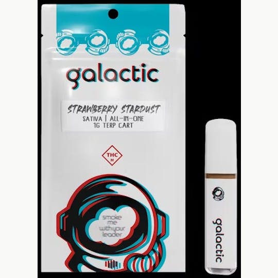 Galactic Cannabis - Strawberry Stardust 1g All-In-One - 1