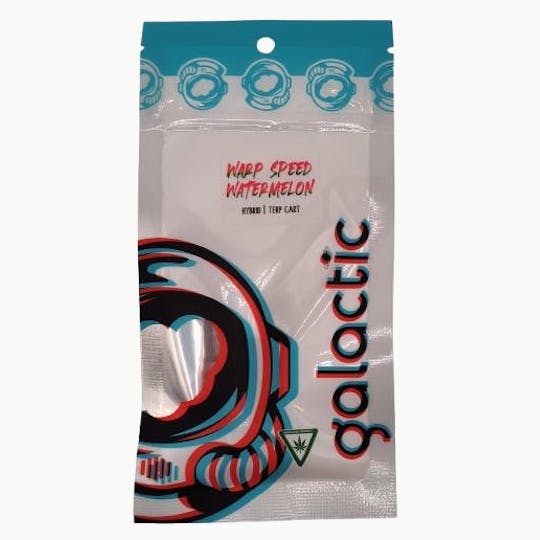 Galactic Cannabis - Warp Speed Watermelon 1g Cart - 1