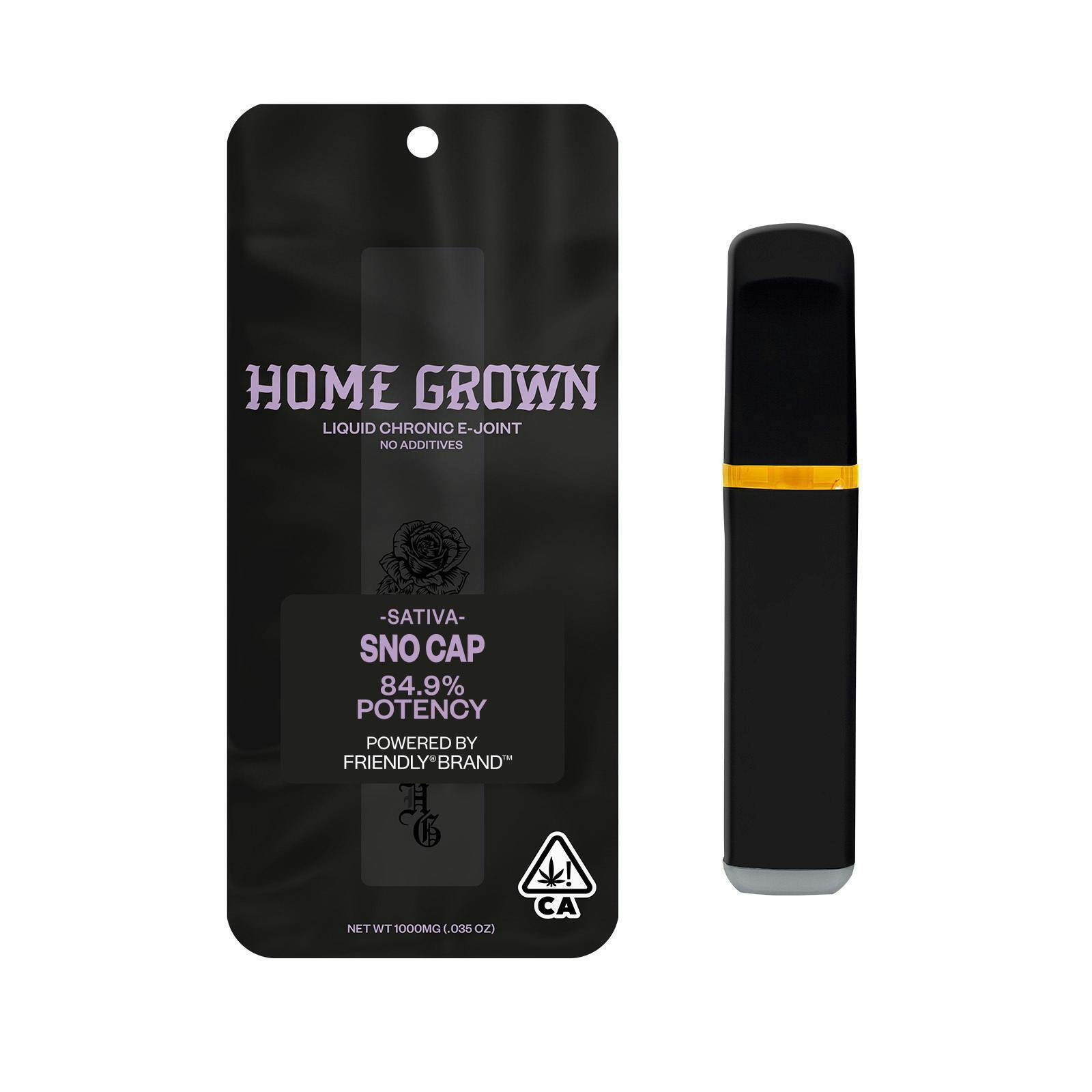Home Grown - Home Grown | Sno Cap | Cured Resin AIO Disposable | 1g - 1