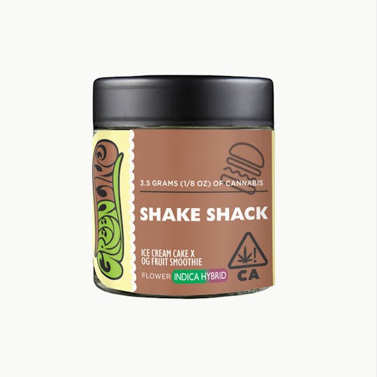 Greenline - Shake Shack - 1/8 oz - Indoor - Indica Hybrid - 3.5g - 1