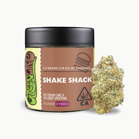 Greenline - Shake Shack - 1/8 oz - Indoor - Indica Hybrid - 3.5g - 1