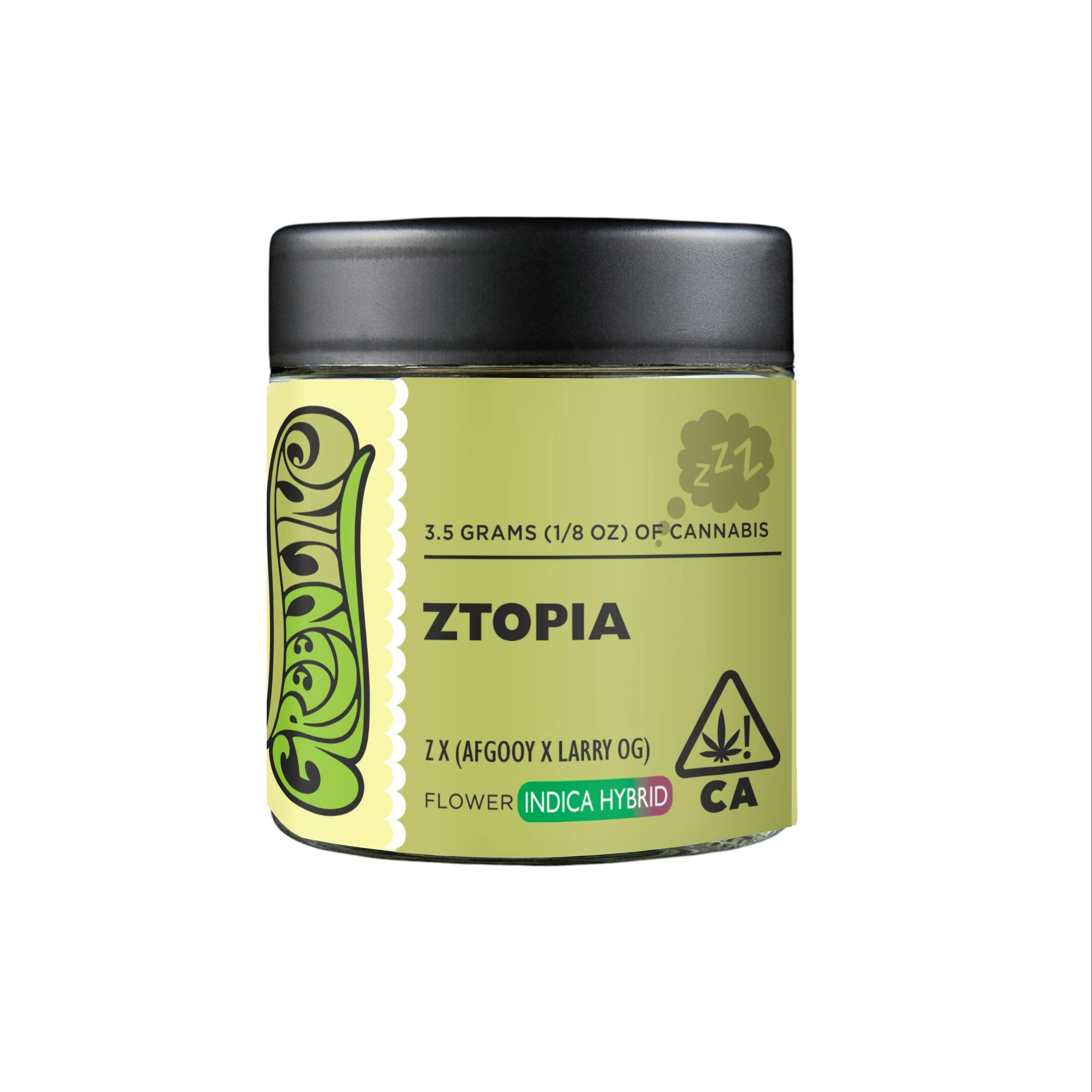 Greenline - Ztopia - 1/8 oz - Indoor - Sativa - 3.5g - 1