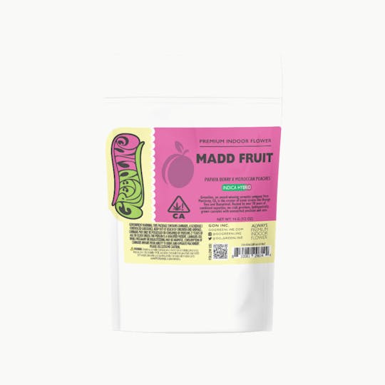 Greenline - Madd Fruit - 1/2 oz - Indoor - Indica Hybrid - 14g - 1