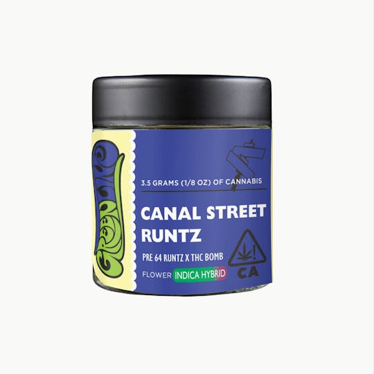 Greenline - Canal Street Runtz - 1/8 oz - Indoor - Hybrid - 3.5g - 1