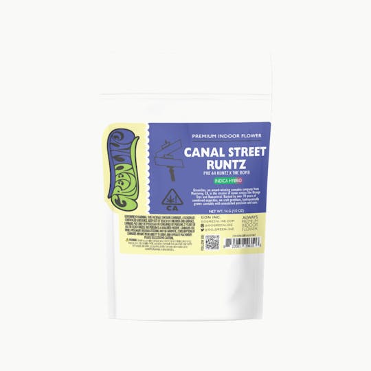 Greenline - Canal Street Runtz - 1/2 oz - Indoor - Hybrid - 14g - 1