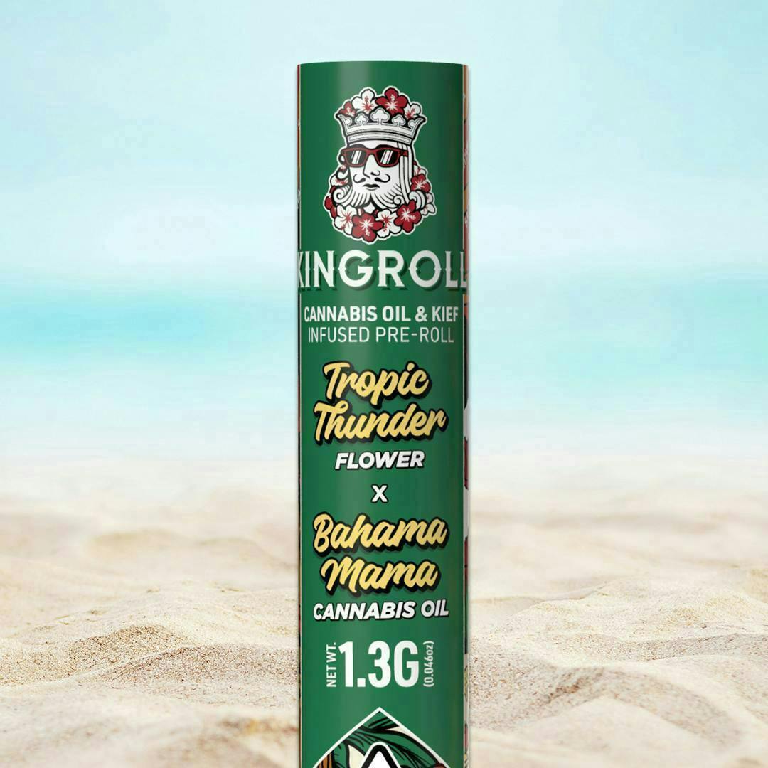 Kingroll - Kingroll | Tropic Thunder x Bahama Mama | Infused Joint | 1.3g - 1