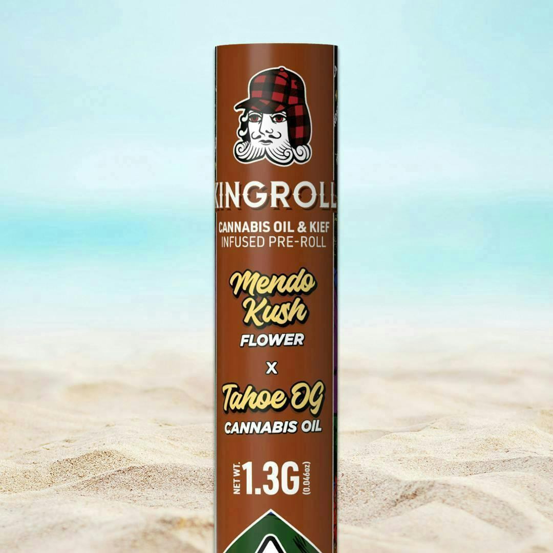 Kingroll - Kingroll | Mendo Kush x Tahoe OG | Infused Joint | 1.3g - 1