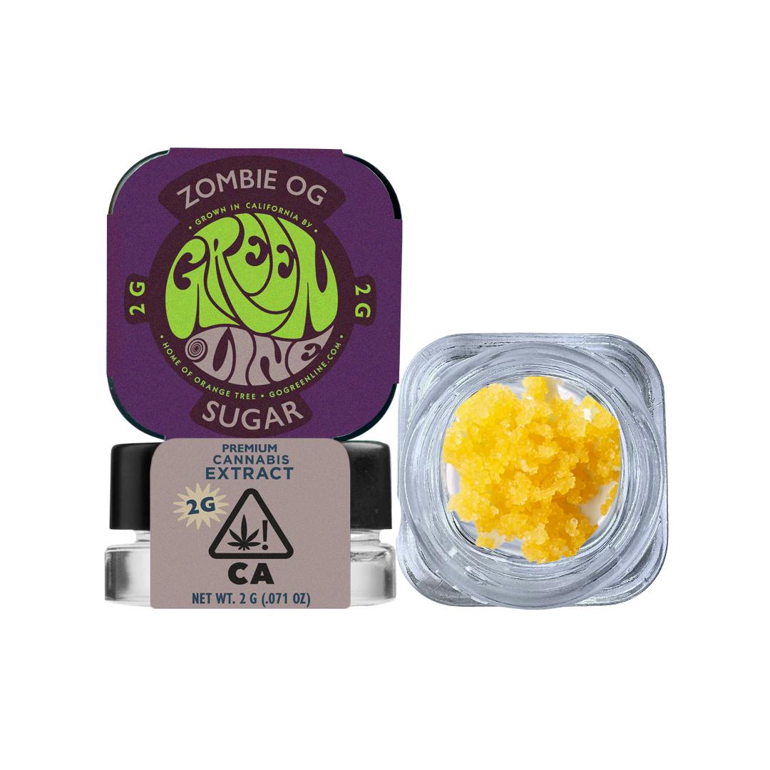 Greenline - Zombie OG - Sugar - Extract - Hybrid - 2g - 1