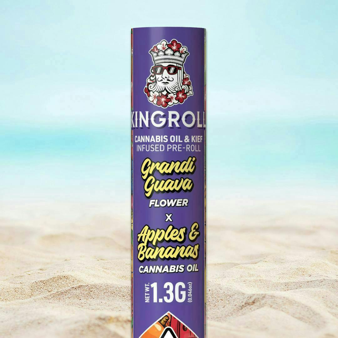 Kingroll - Kingroll | Grandi Guava x Apple & Bananas | Infused Joint | 1.3g - 1