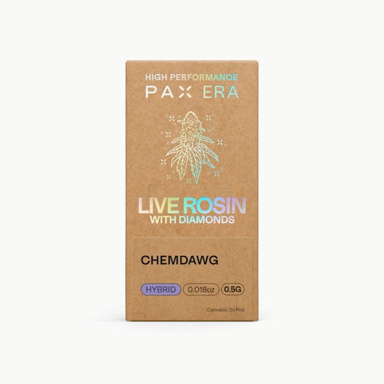 PAX - Live Rosin with Diamonds | Chemdawg 0.5g - 1