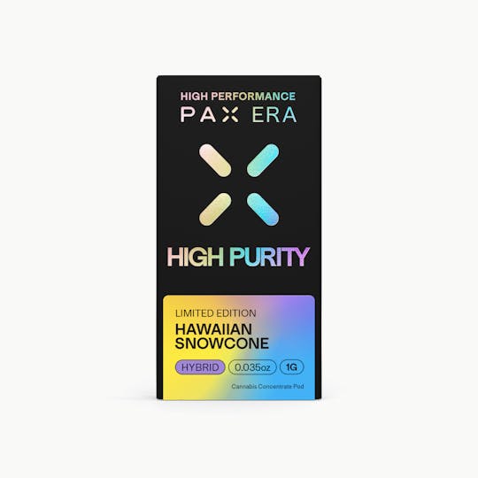 PAX - High Purity THC | Hawaiian Snowcone 1g - 1