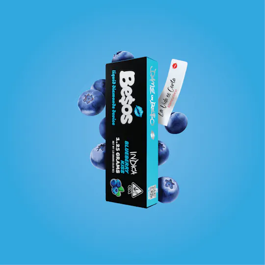 Besos - Besos | Blueberry Kiss | Live Diamonds Disposable | 1.25g - 1