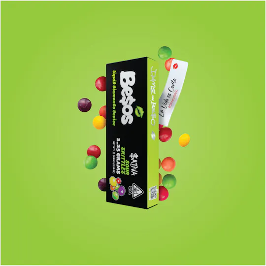 Besos - Besos | Sour Zkittlez | Live Diamonds Disposable | 1.25g - 1